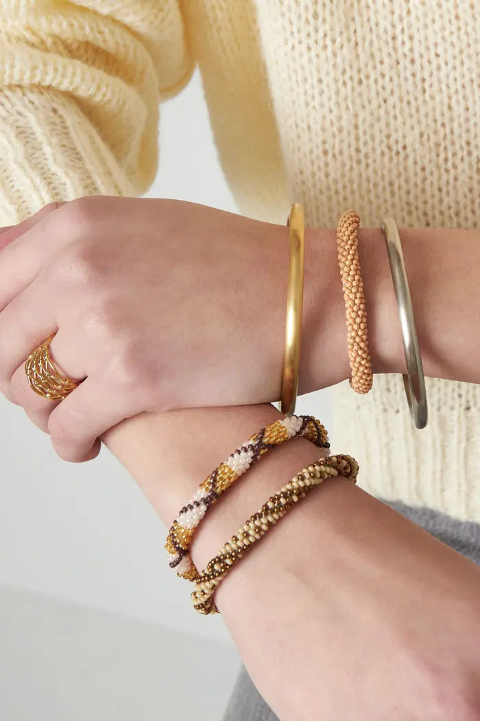 Diamonds Beaded Bracelet