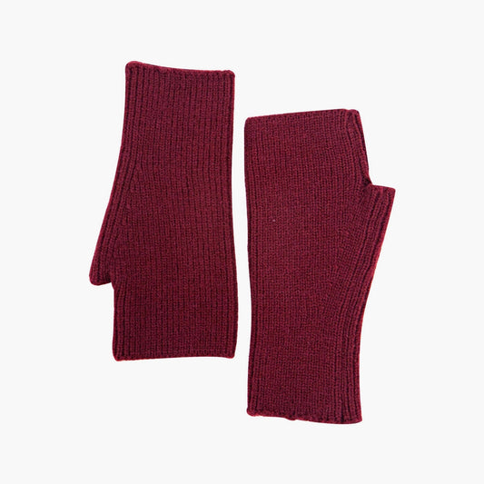 Burgundy Wrist Warmers