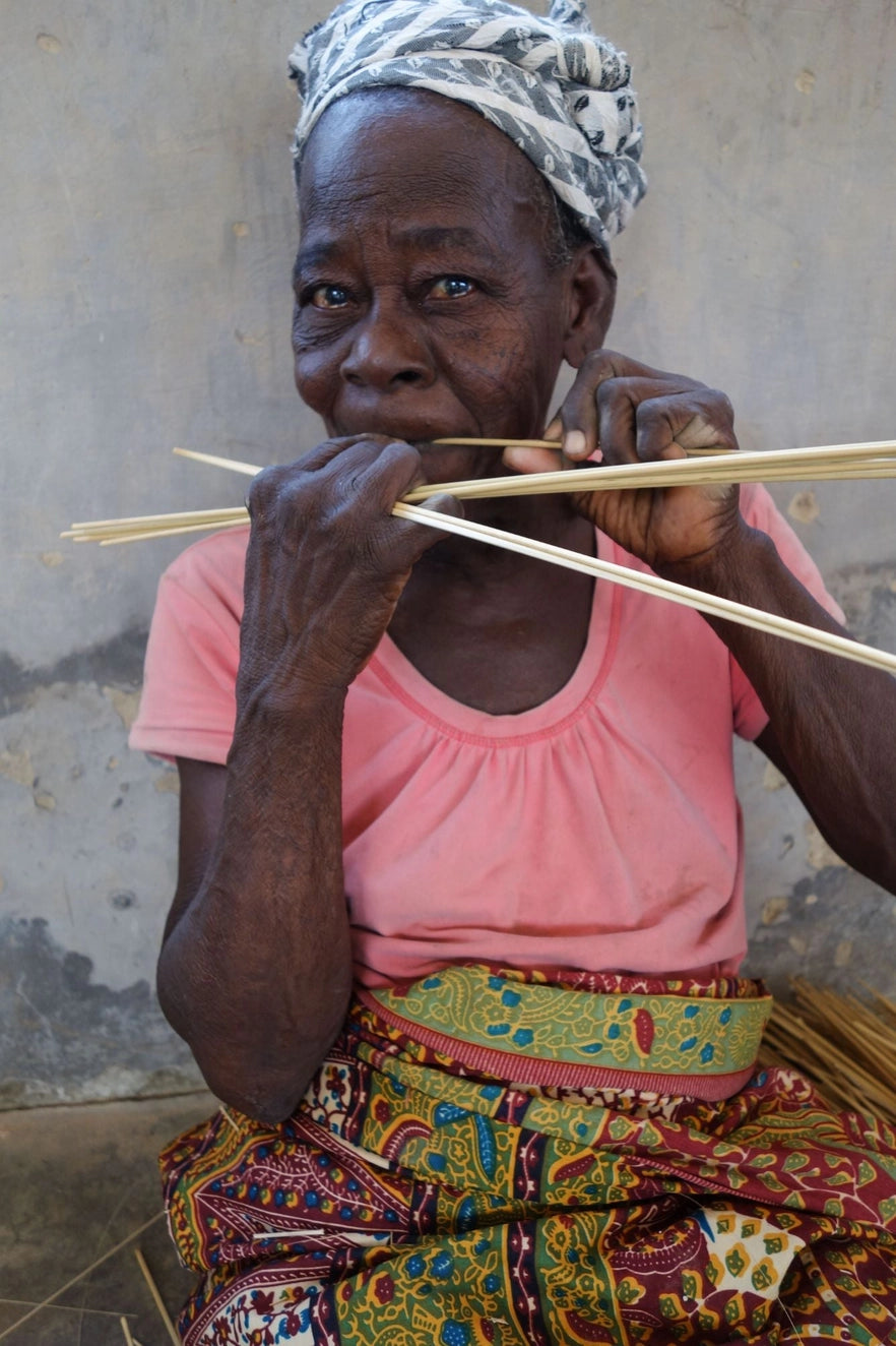 Bolga Shopping Basket