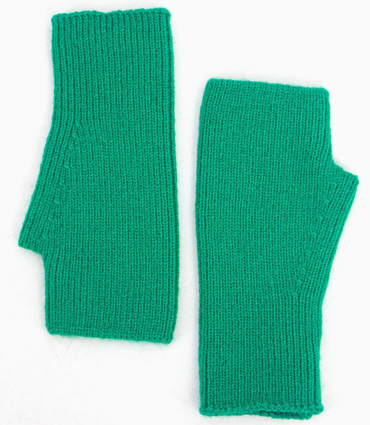 Bright Green Wrist Warmers