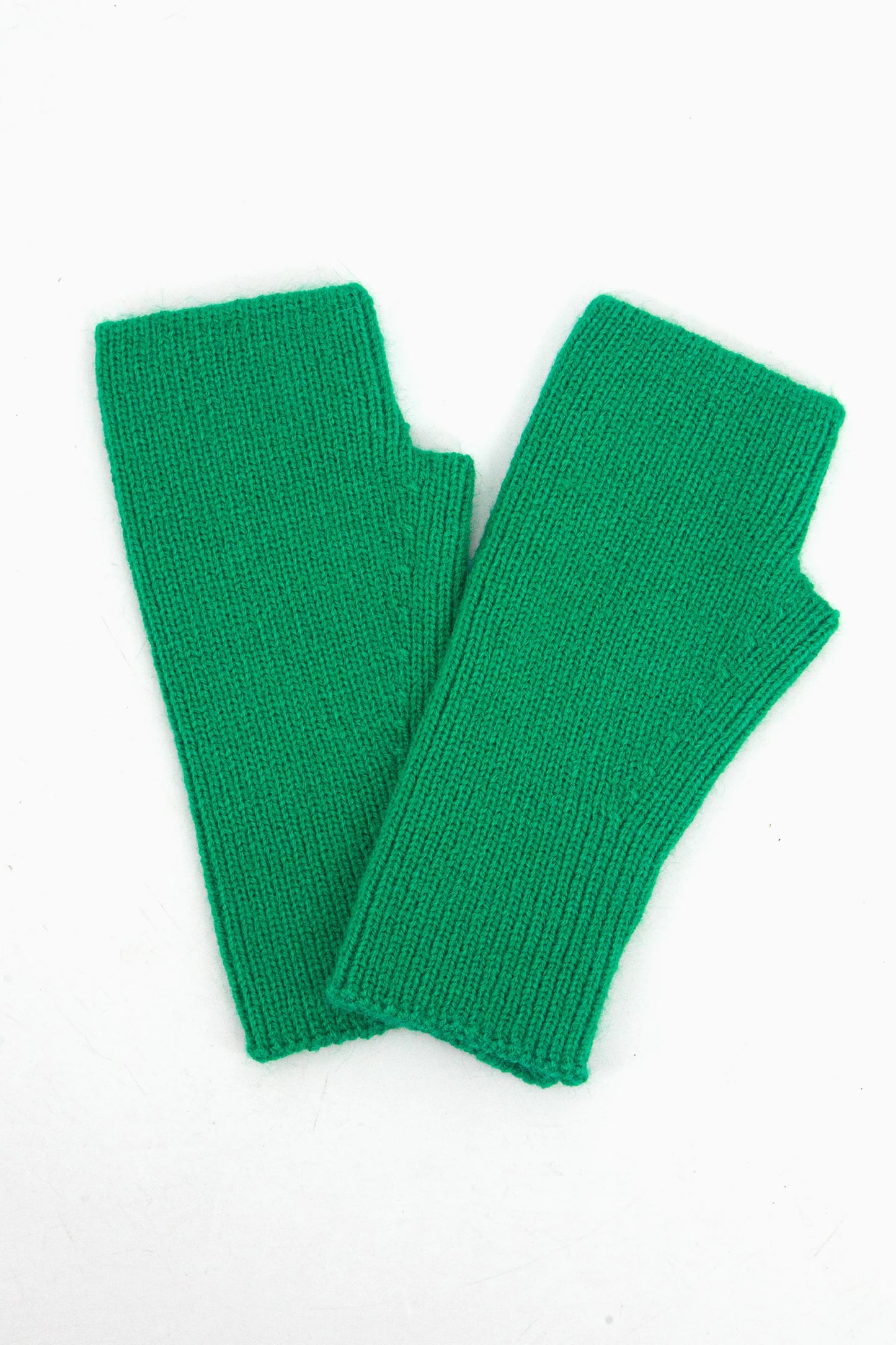 Bright Green Wrist Warmers