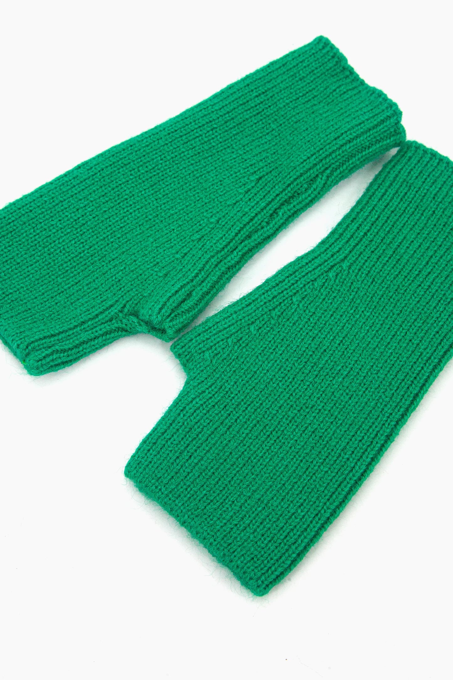 Bright Green Wrist Warmers