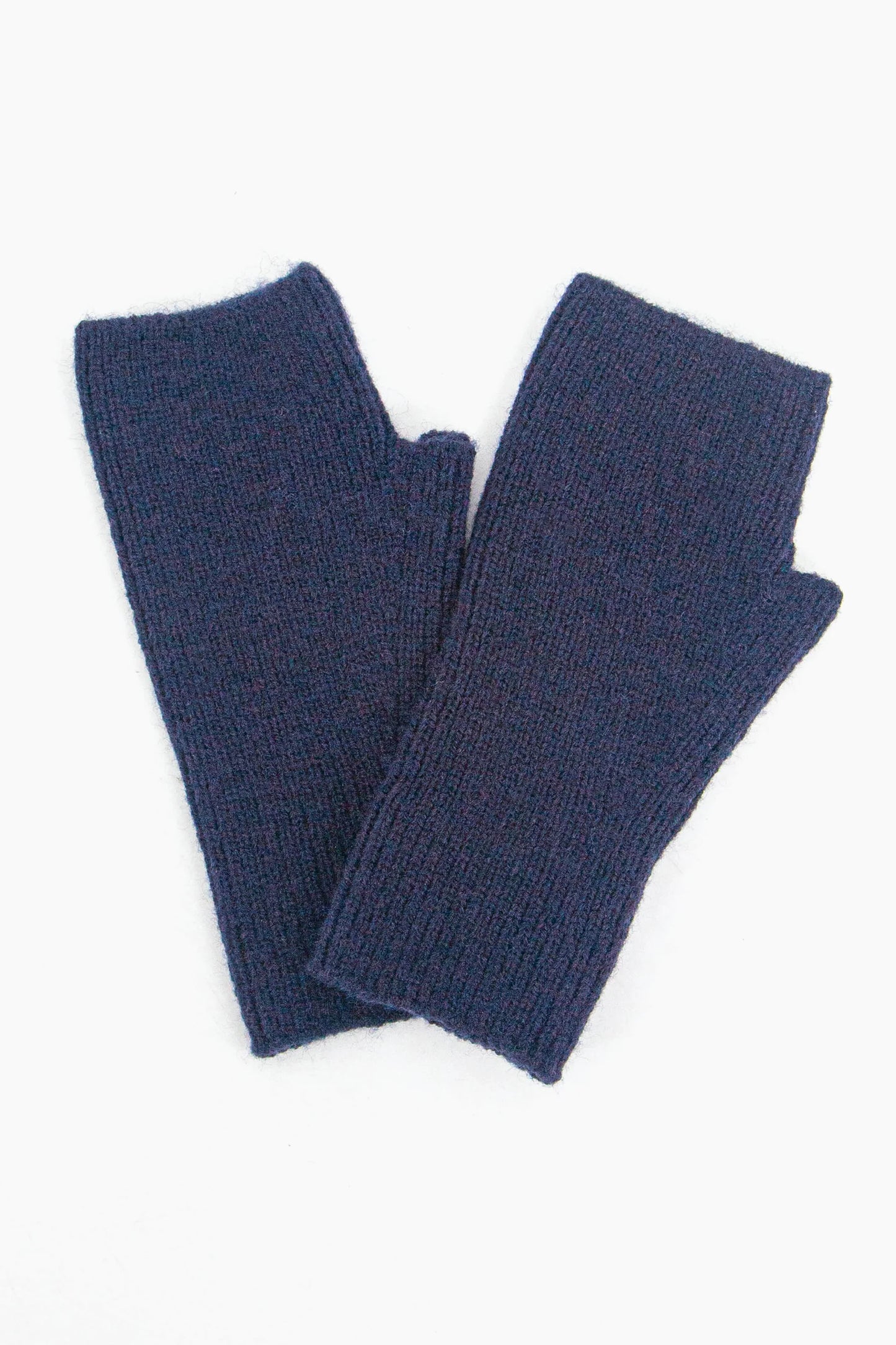 Navy Blue Wrist Warmers