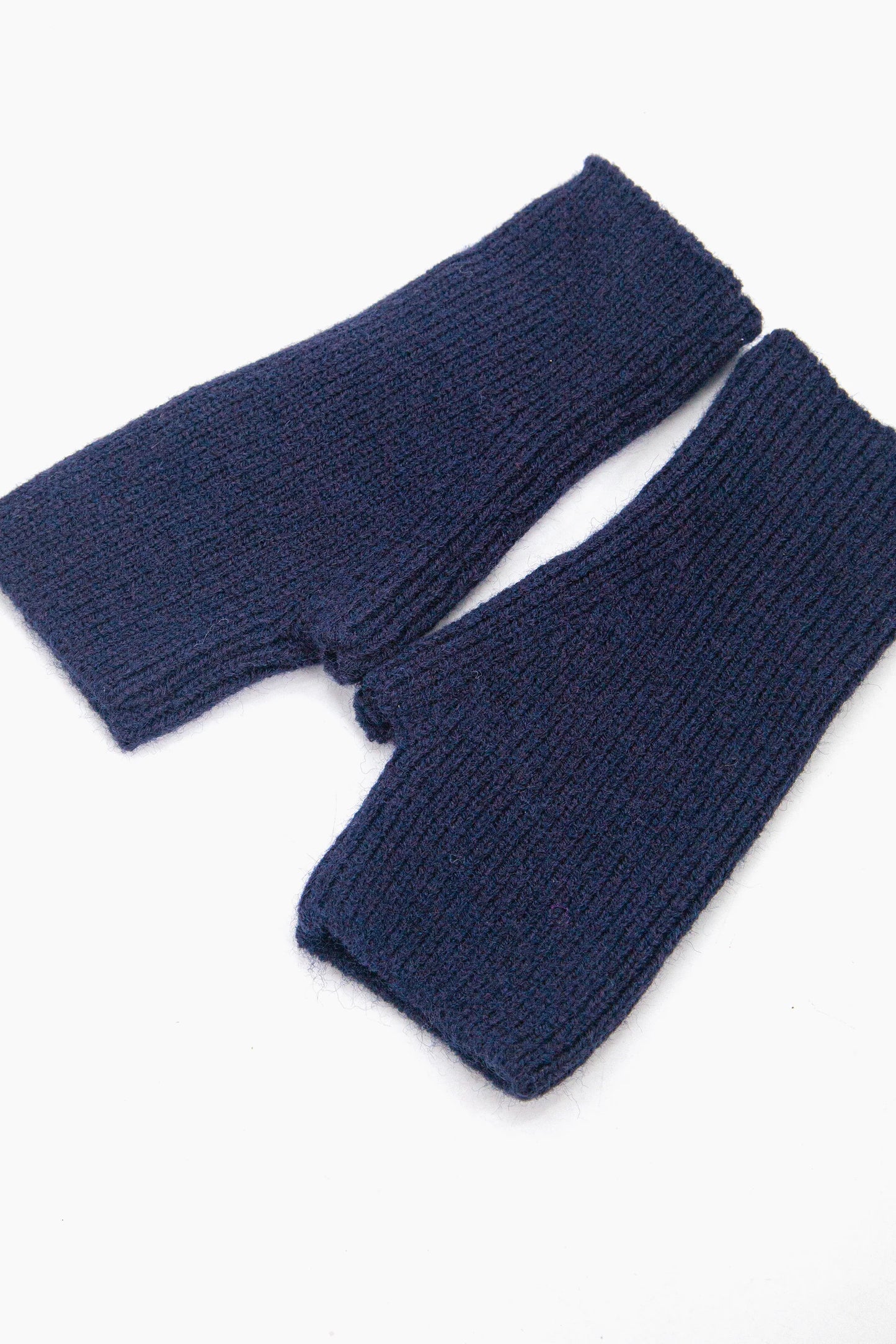 Navy Blue Wrist Warmers