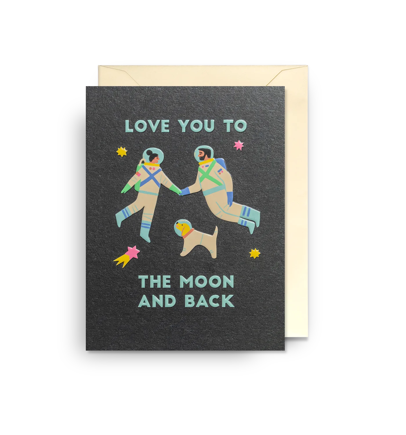 Card - Love you to the Moon