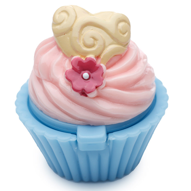 Bálsamos labiales variados con forma de cupcakes
