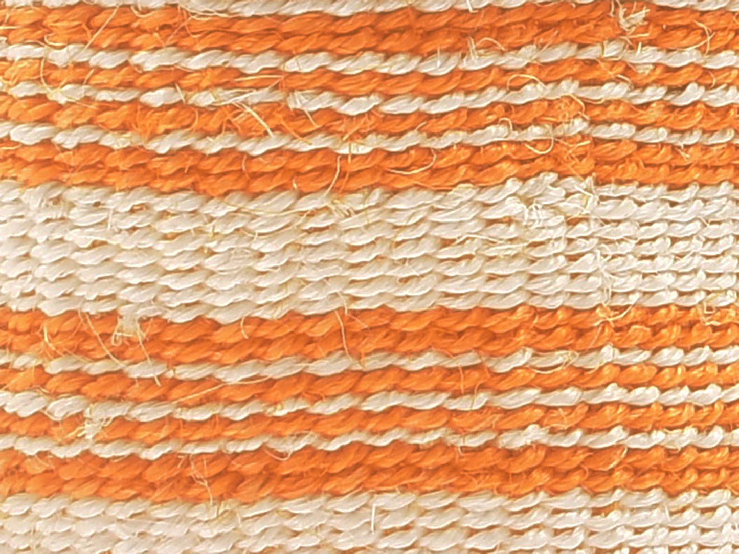 Storage Basket - Large Orange Stripe