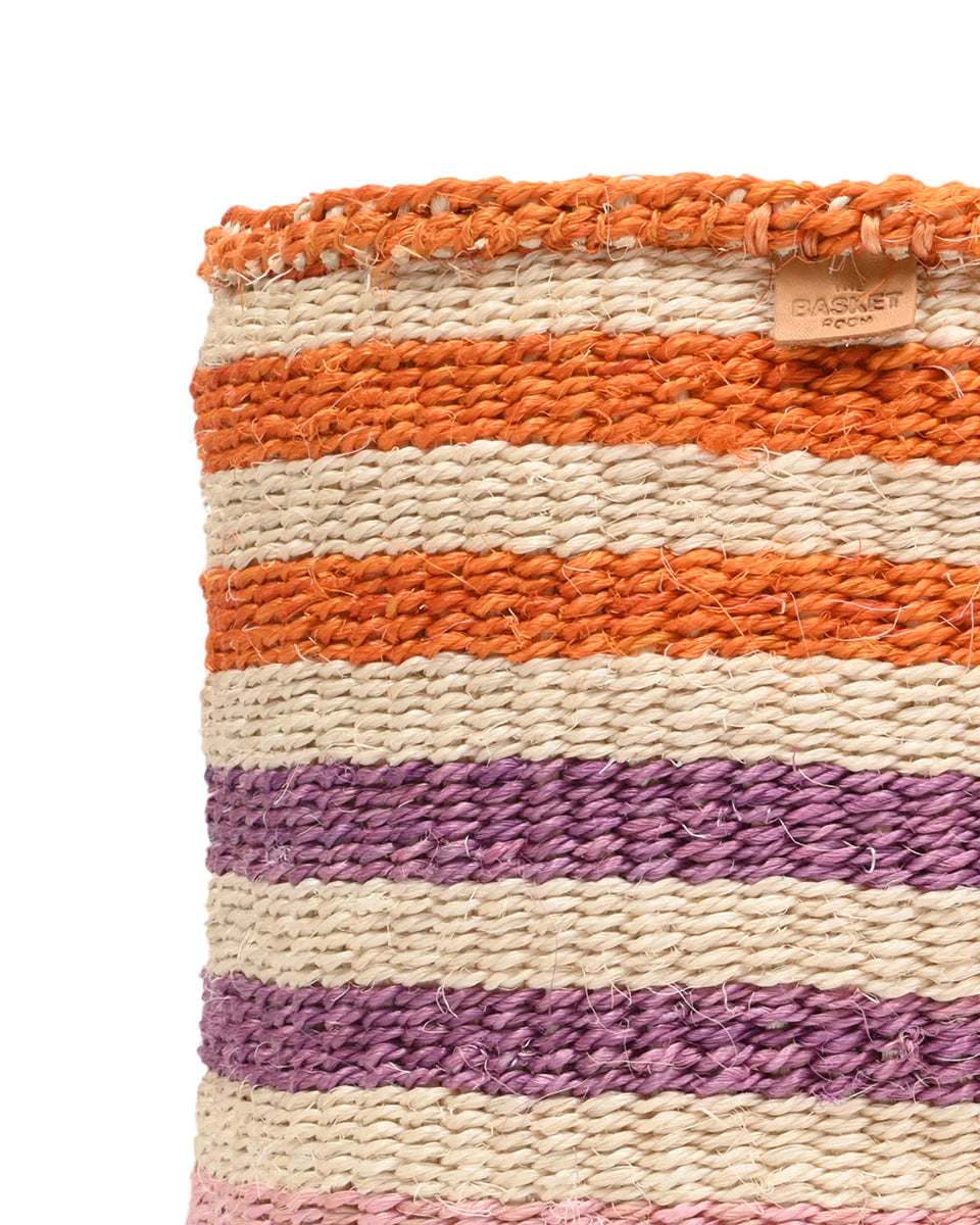 Storage Basket - Small Multi stripe