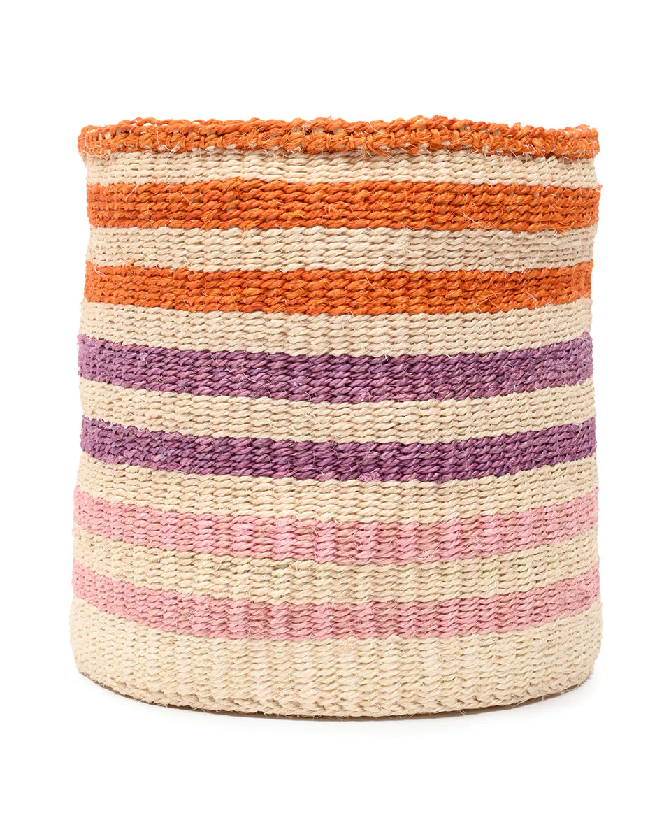 Storage Basket - Small Multi stripe