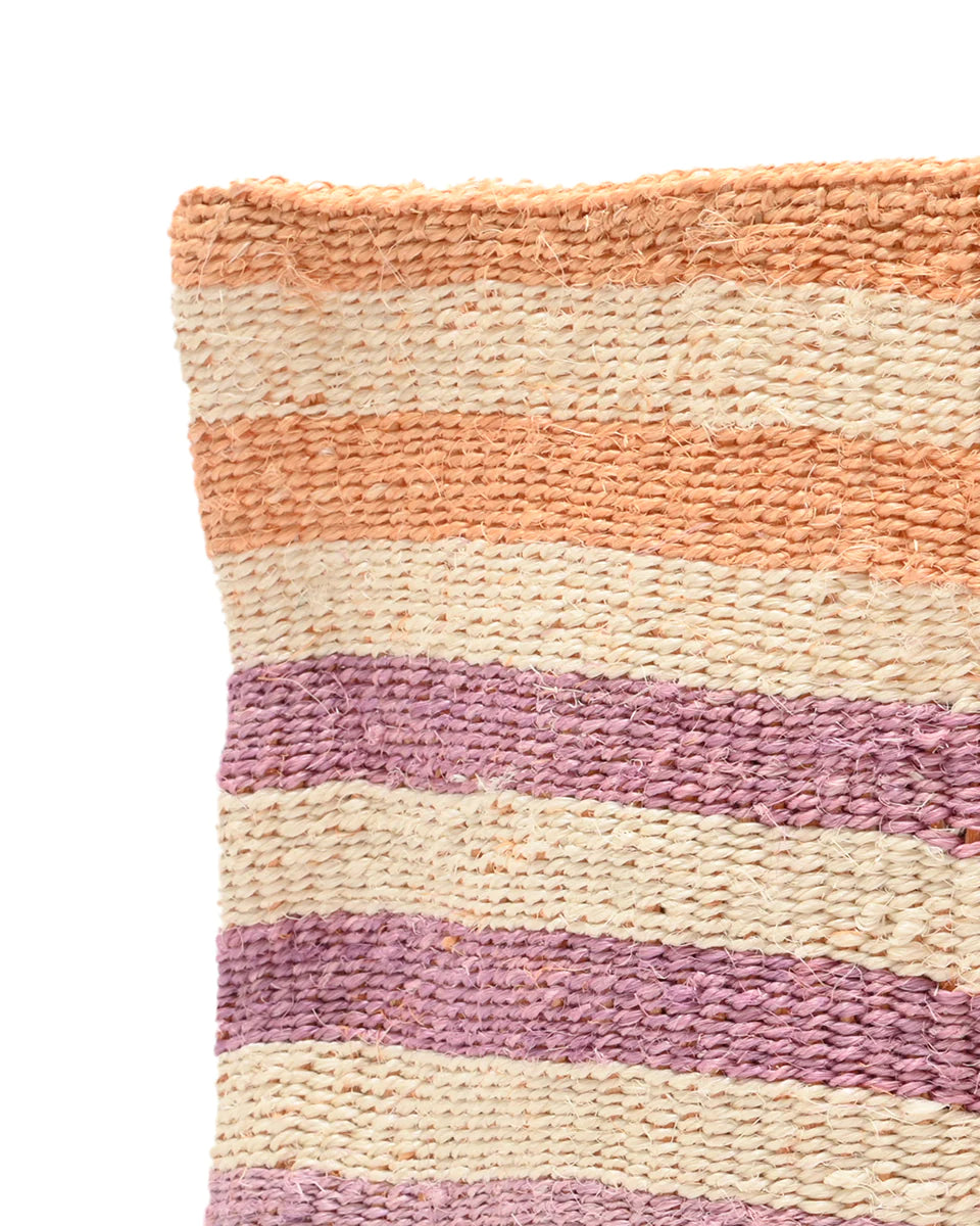 Sunset stripe Shopping Basket