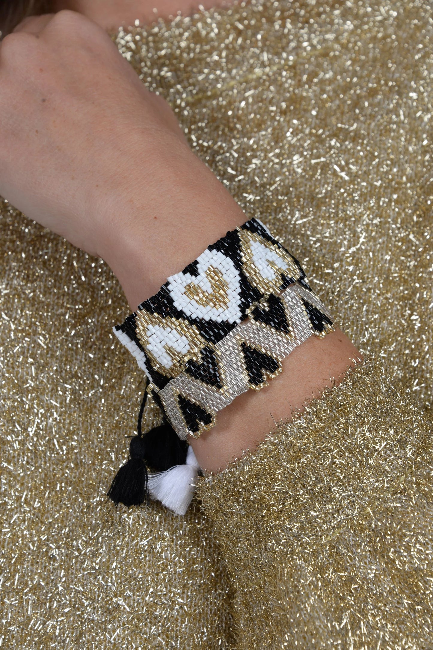 Beaded Bracelets - Winter