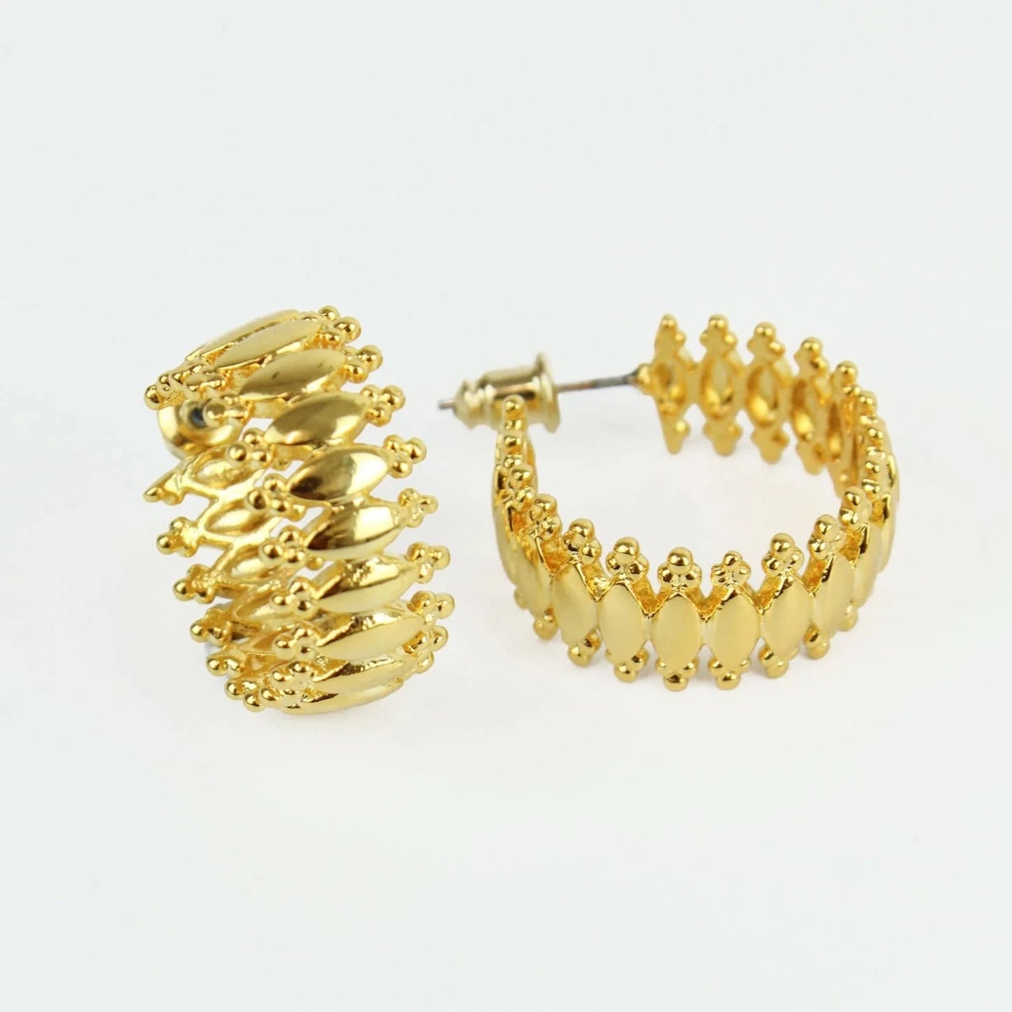 Turkish Hoops - Gold