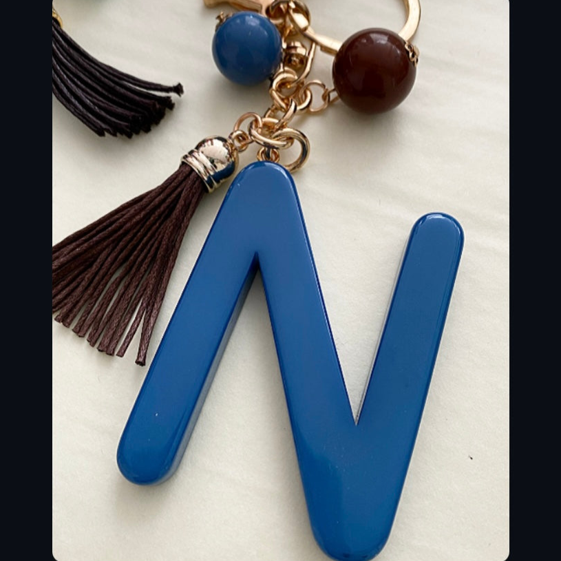 Letter Keyrings