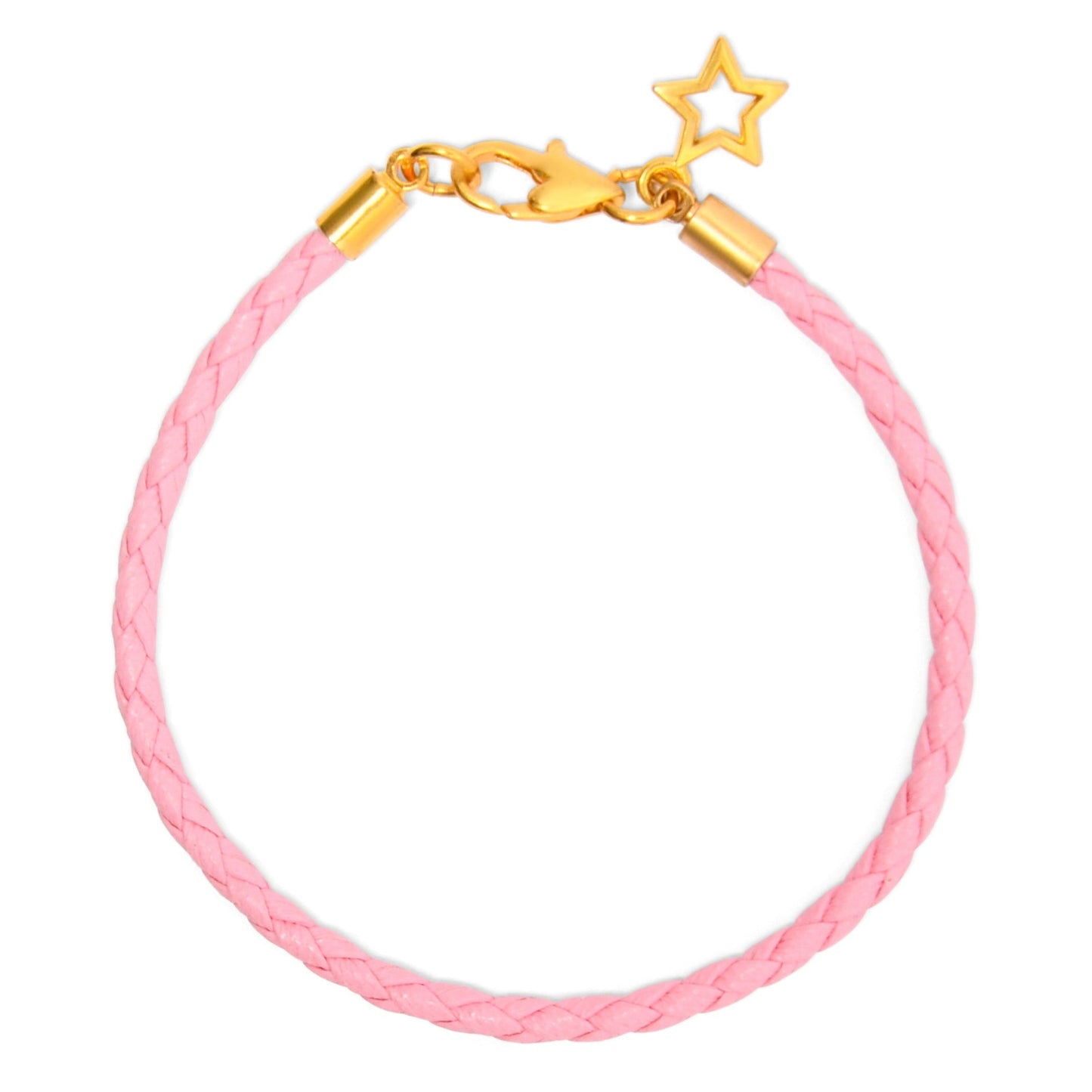 Plaited Stacklet - Pale Pink