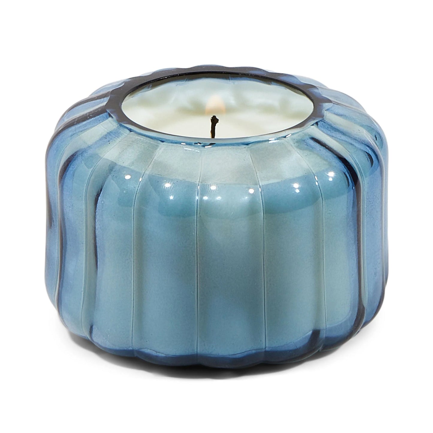 Ripple Glass - Peppered Indigo Candle