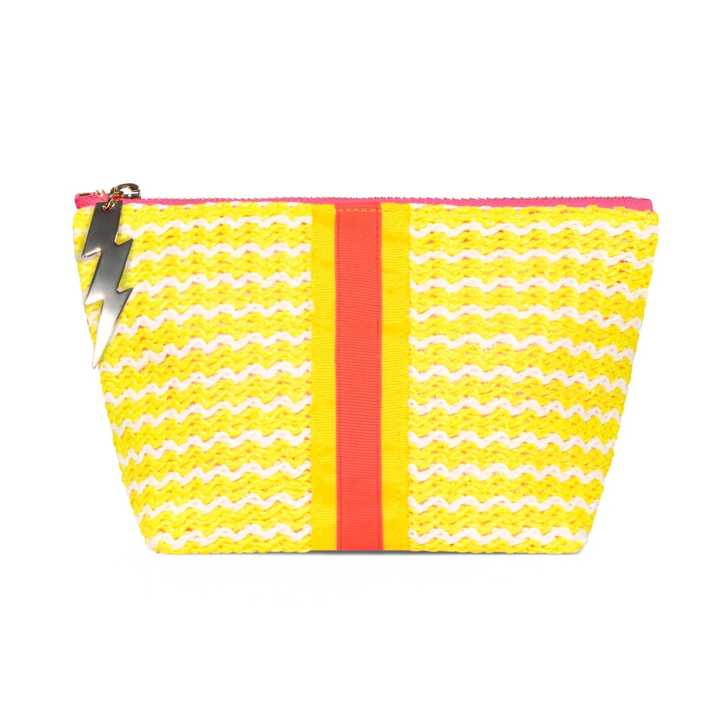 Small Yellow Wiggle Weave Bag