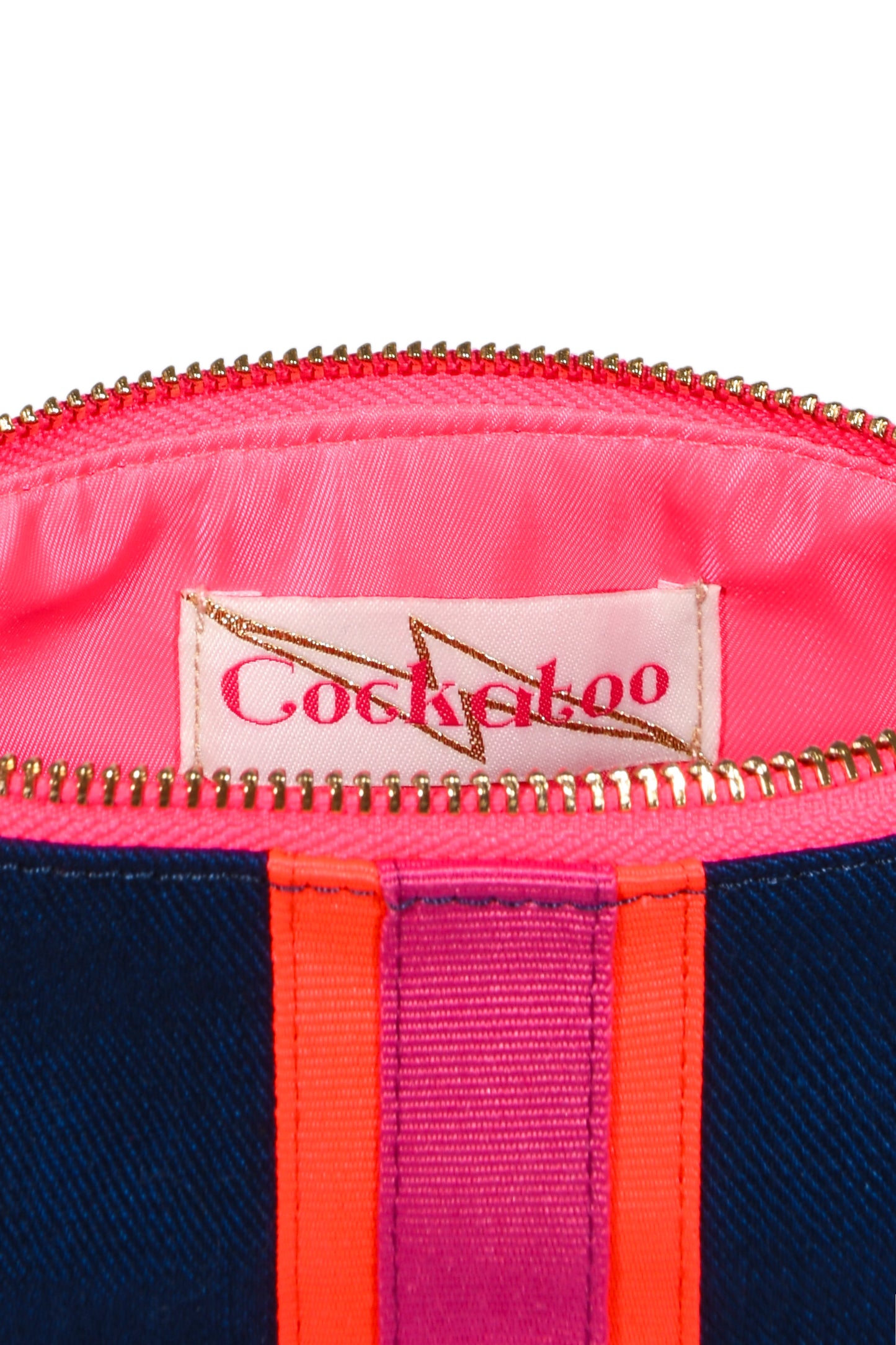 Small Navy Denim Bag