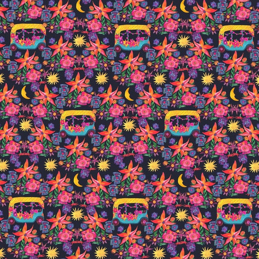 Botanical Tuk Tuk Gift Wrap