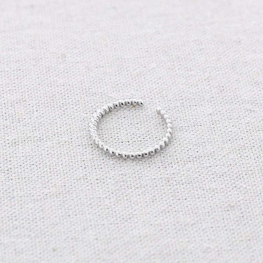 Fine Textured Bobble Ring