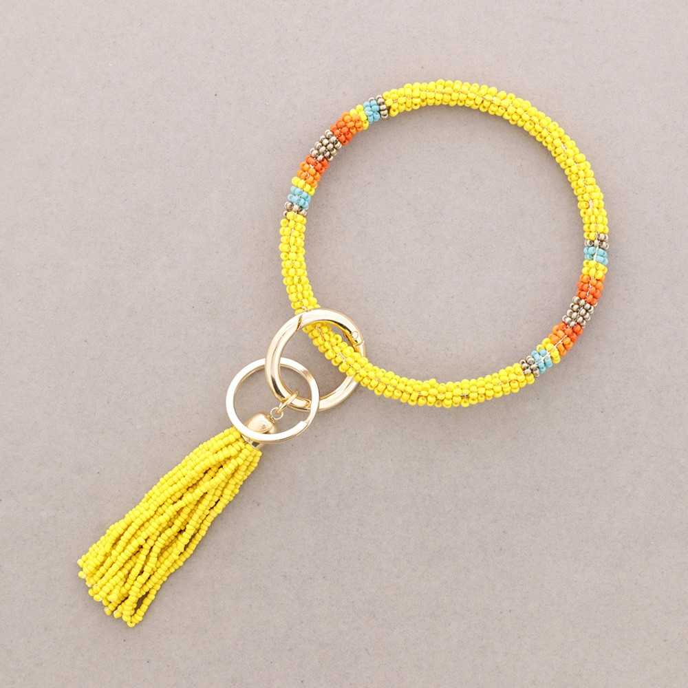 Porte-clés en perles