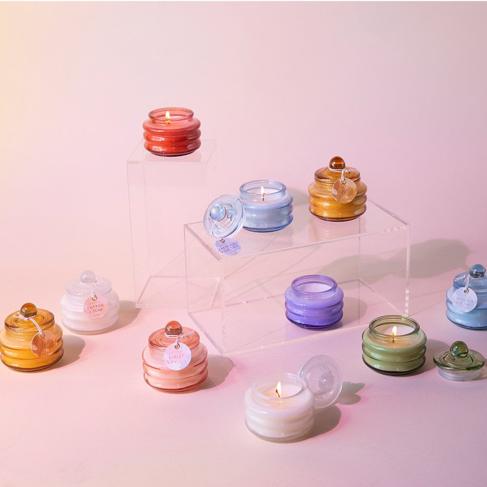 Glass Pot - Pepper and Plum Candle