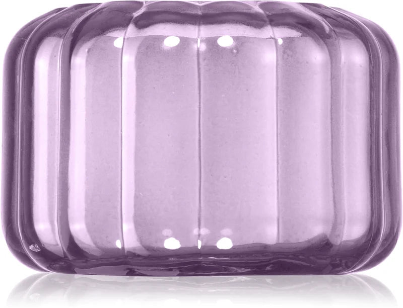 Green Ripple Glass - Salted Iris Candle