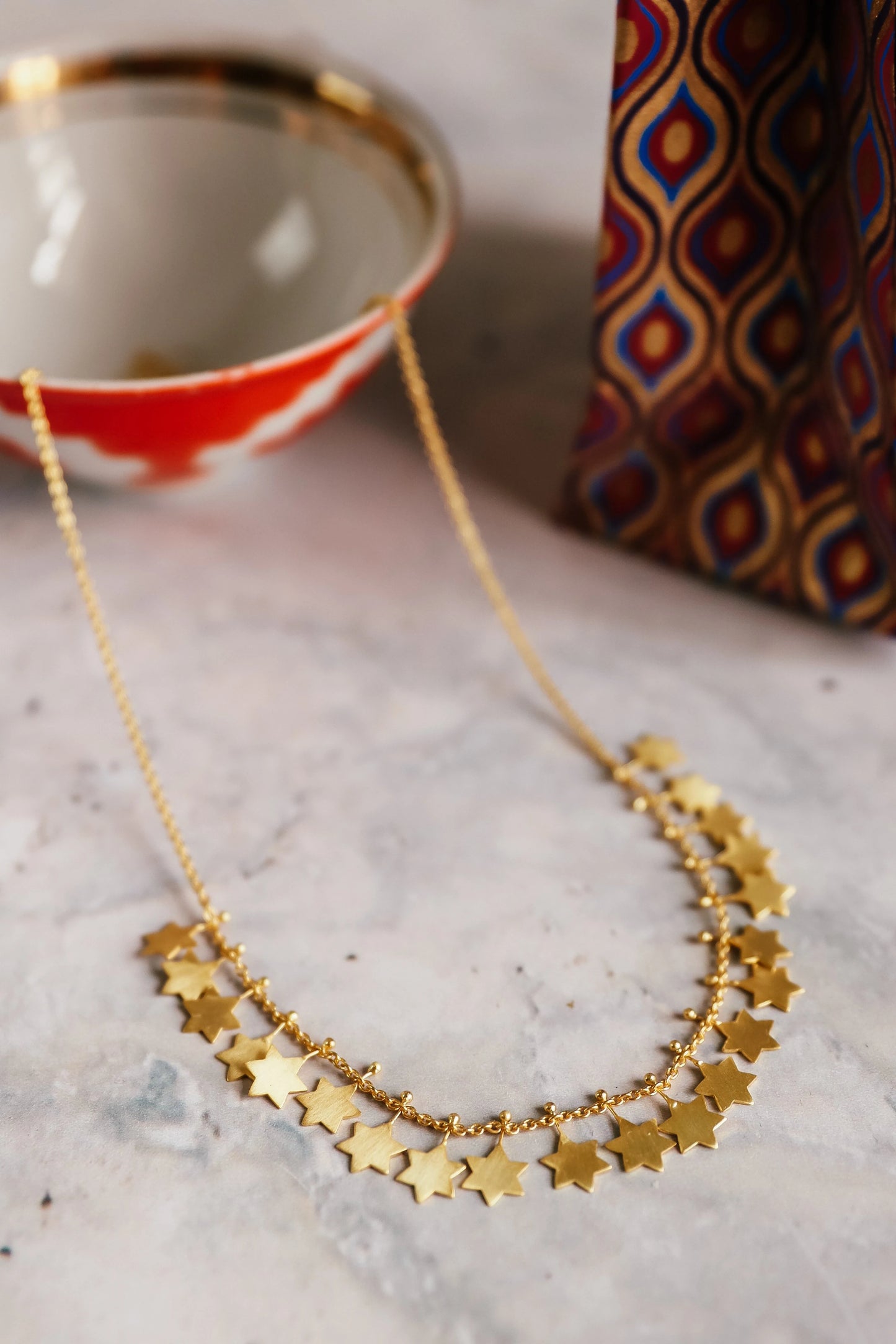 Collar de múltiples estrellas