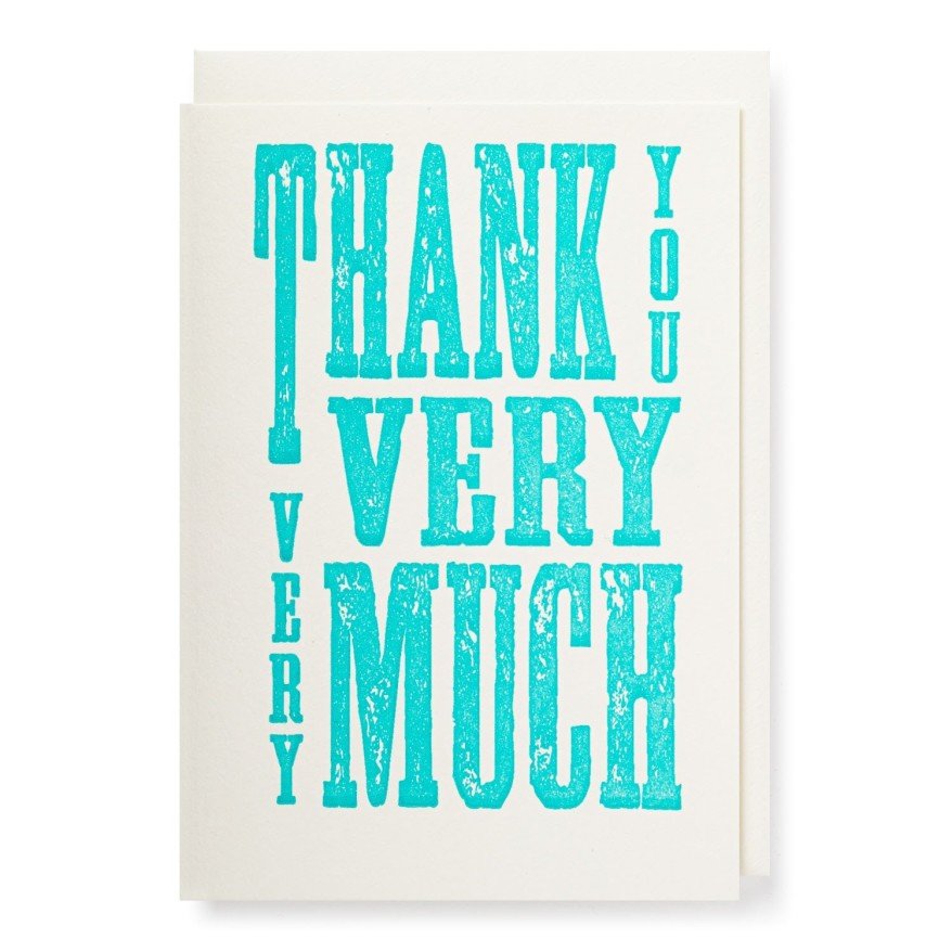 Card - Thank you Very Much