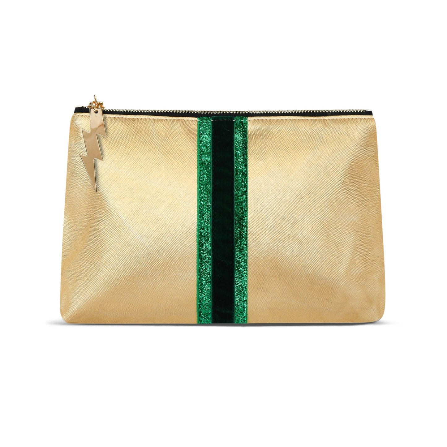 METALLIC GOLD CLUTCH BAG