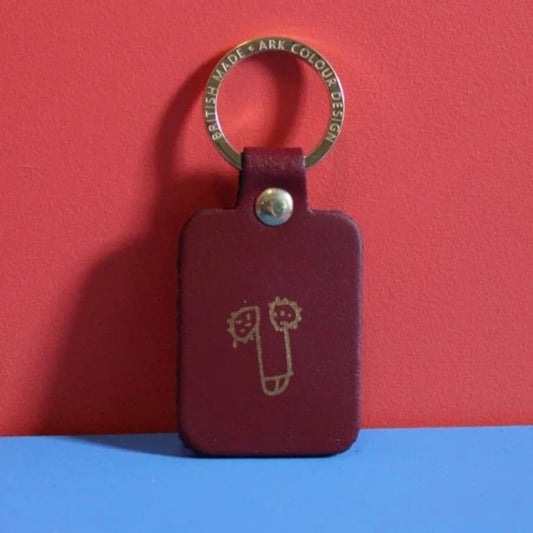 Willy Key Ring - Burgundy