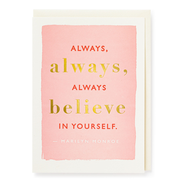 Card - Believe
