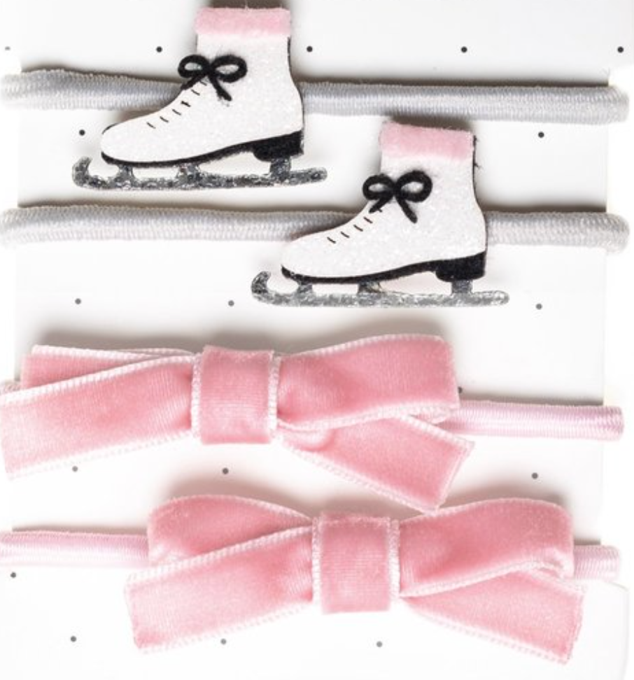 Kids Hair Ties - Skating