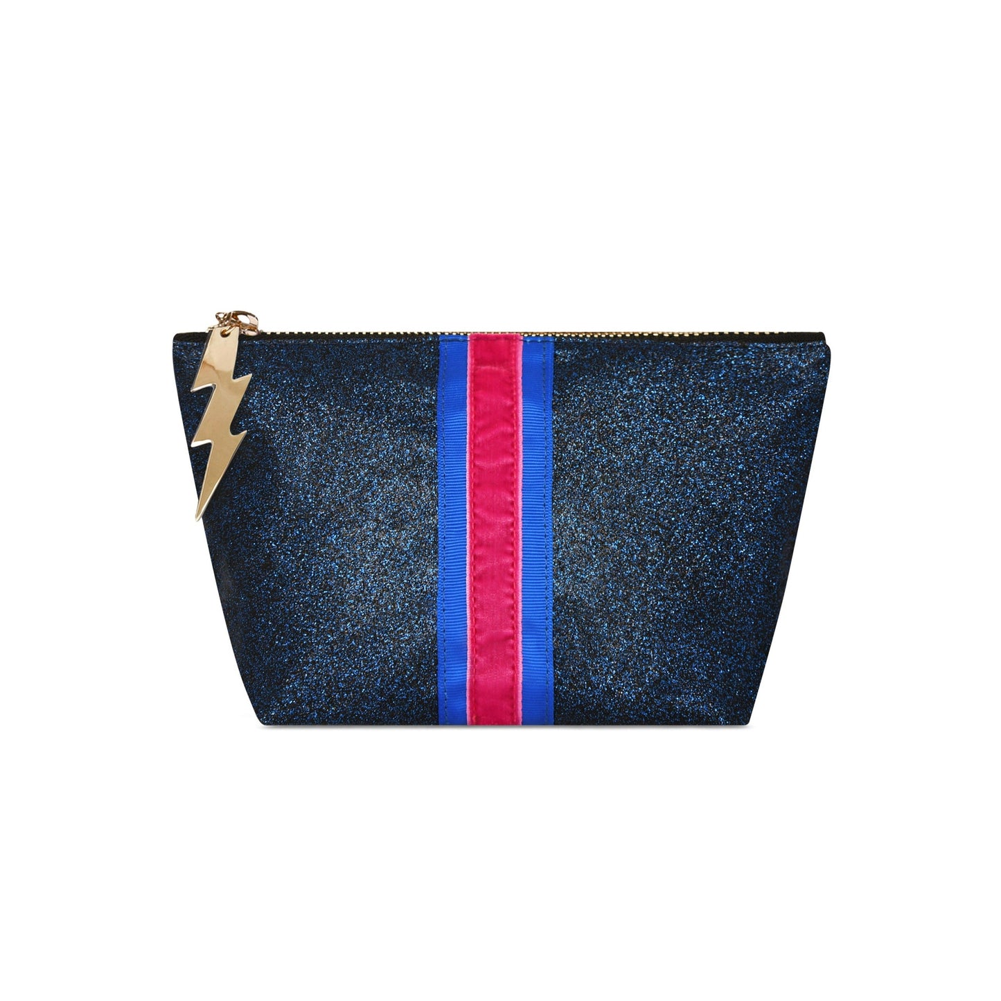 NEW NAVY SMALL GLITTER BAG