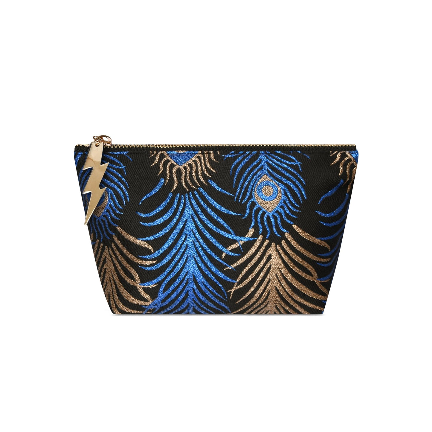 SMALL PEACOCK FEATHER BAG