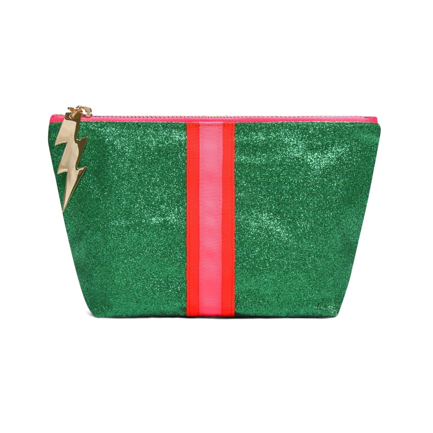 Small Summer Green Glitter Bag