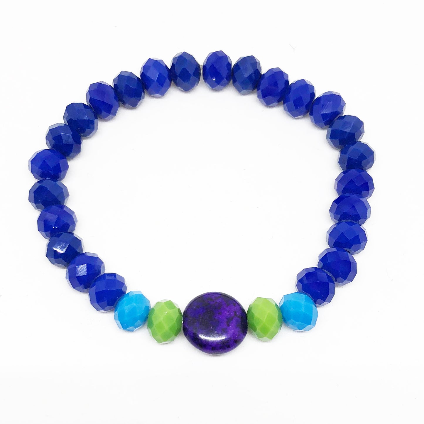 Vibrant semi precious stone Bracelets