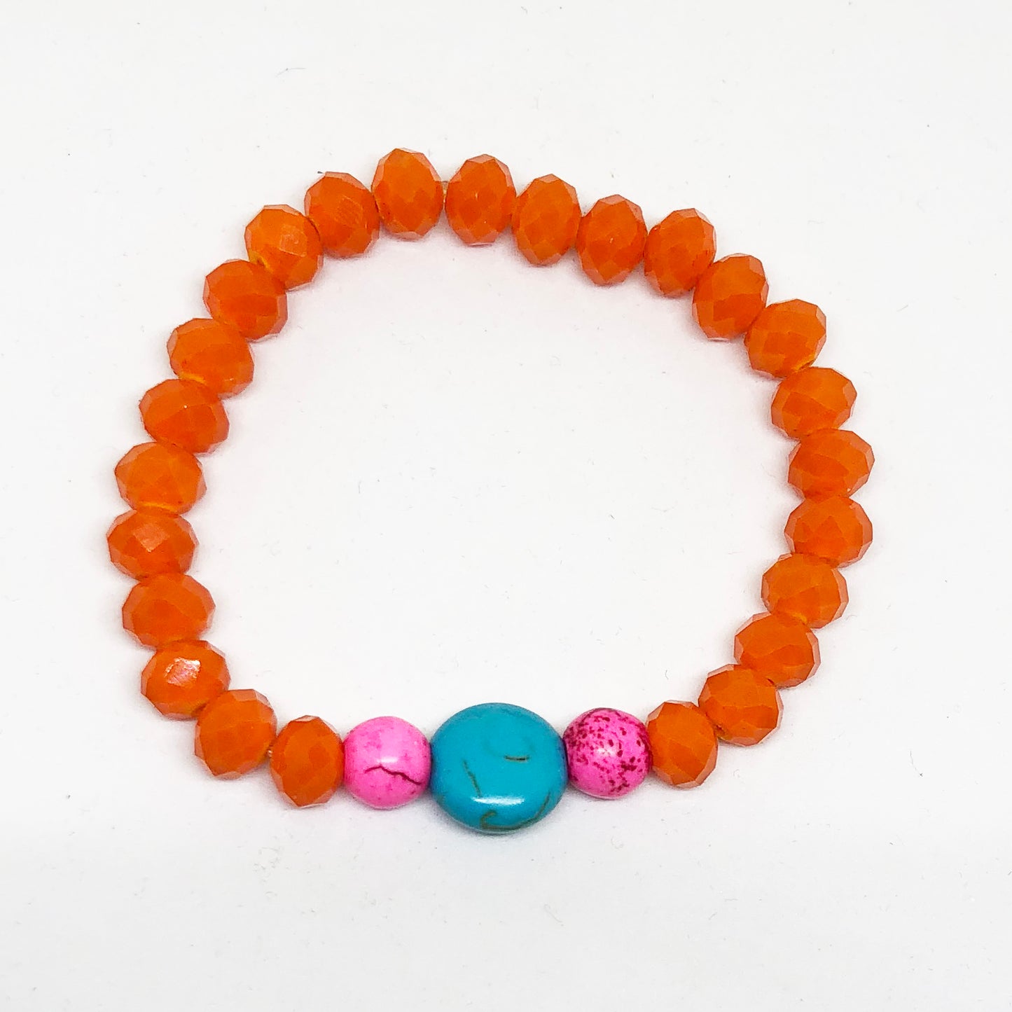 Vibrant semi precious stone Bracelets