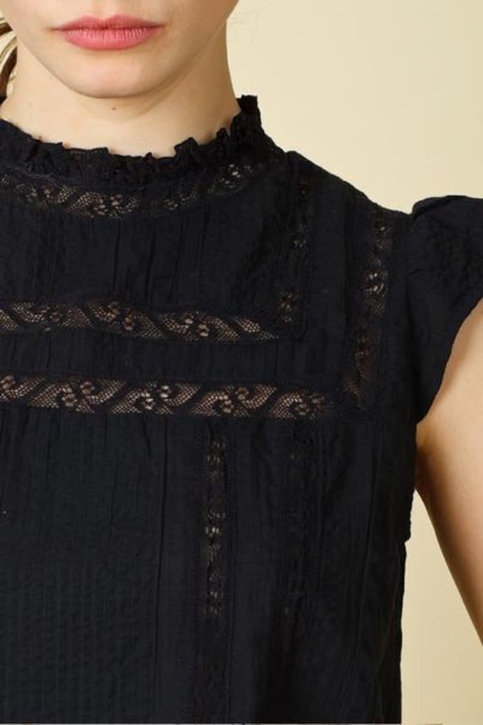 Top Esme negro