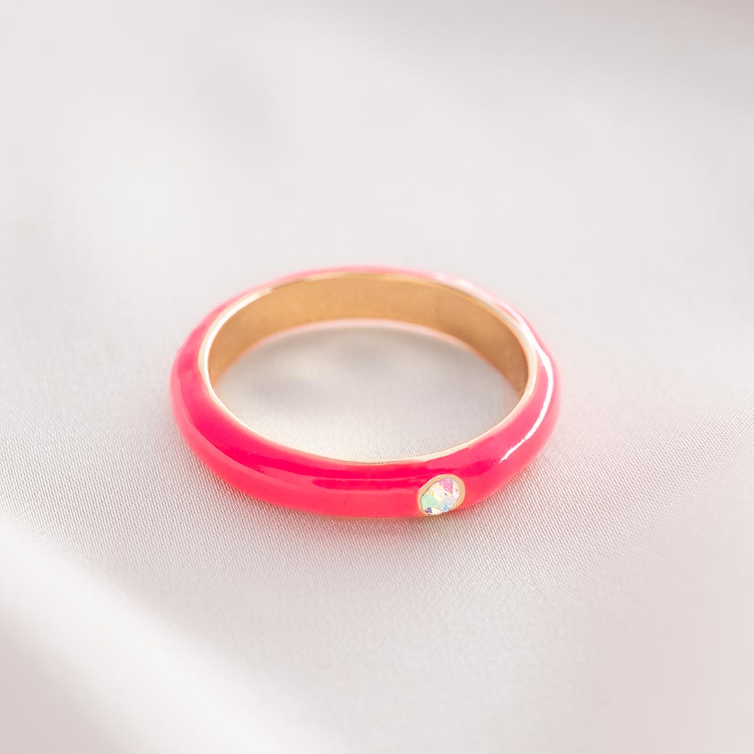 Anillos apilables de esmalte