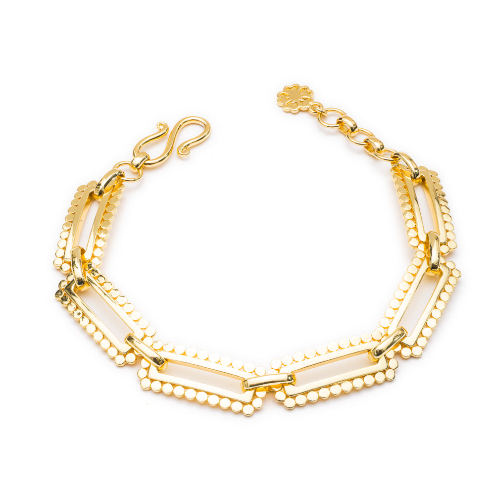 Chunky Oblong chain bracelet