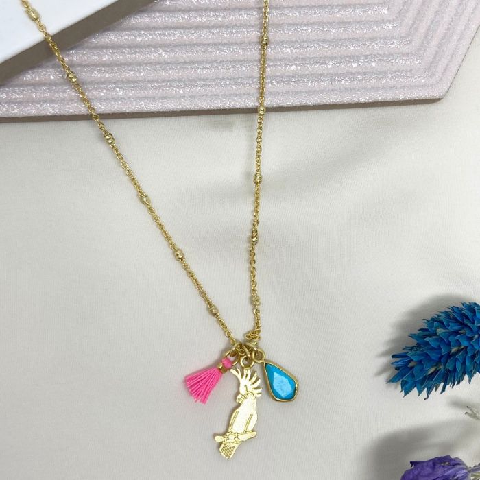 Cockatoo Charm Necklace