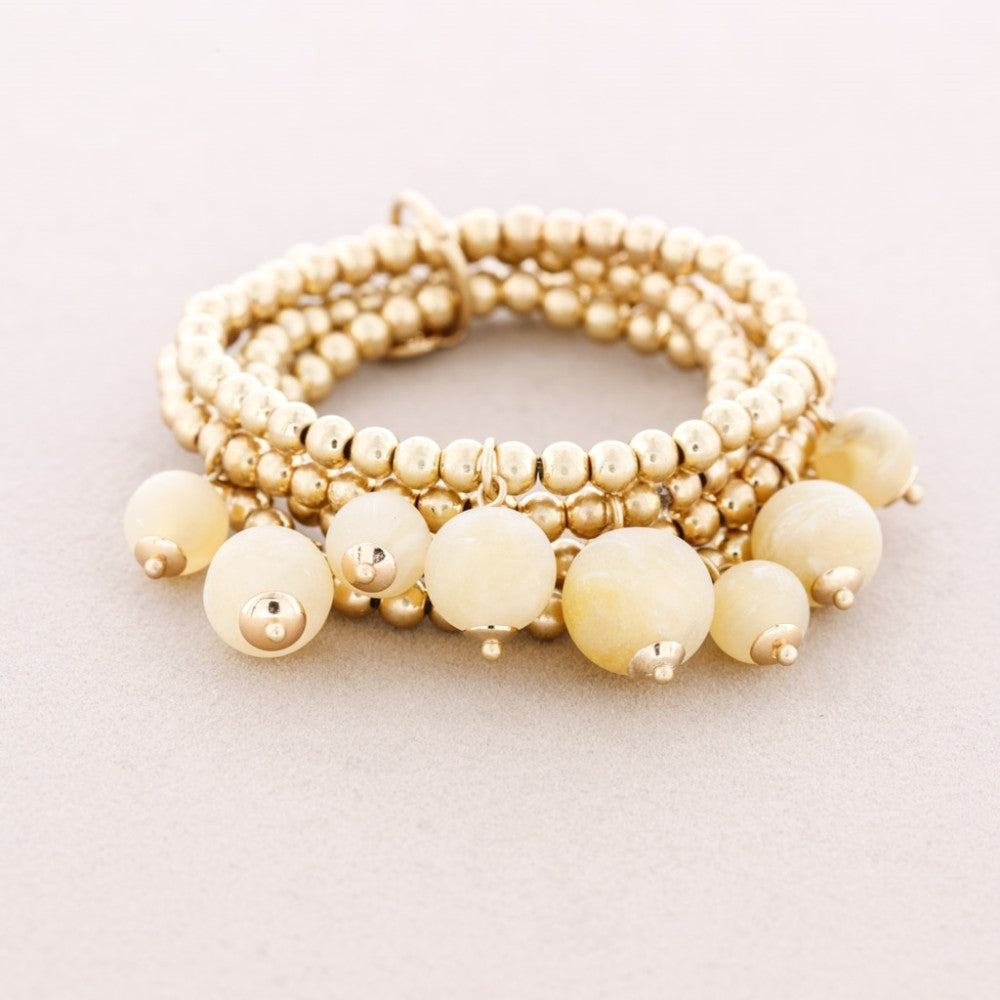 Chunky Bracelet - Beige