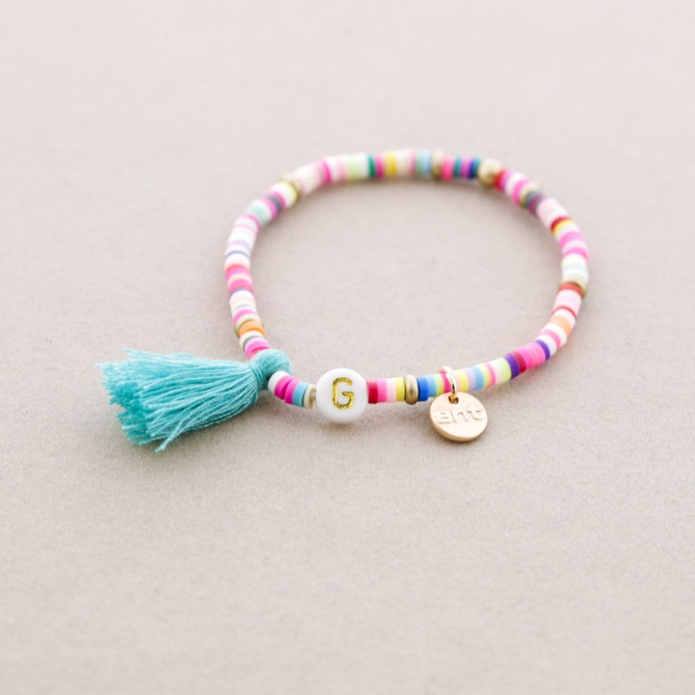 Initial Bead Bracelets