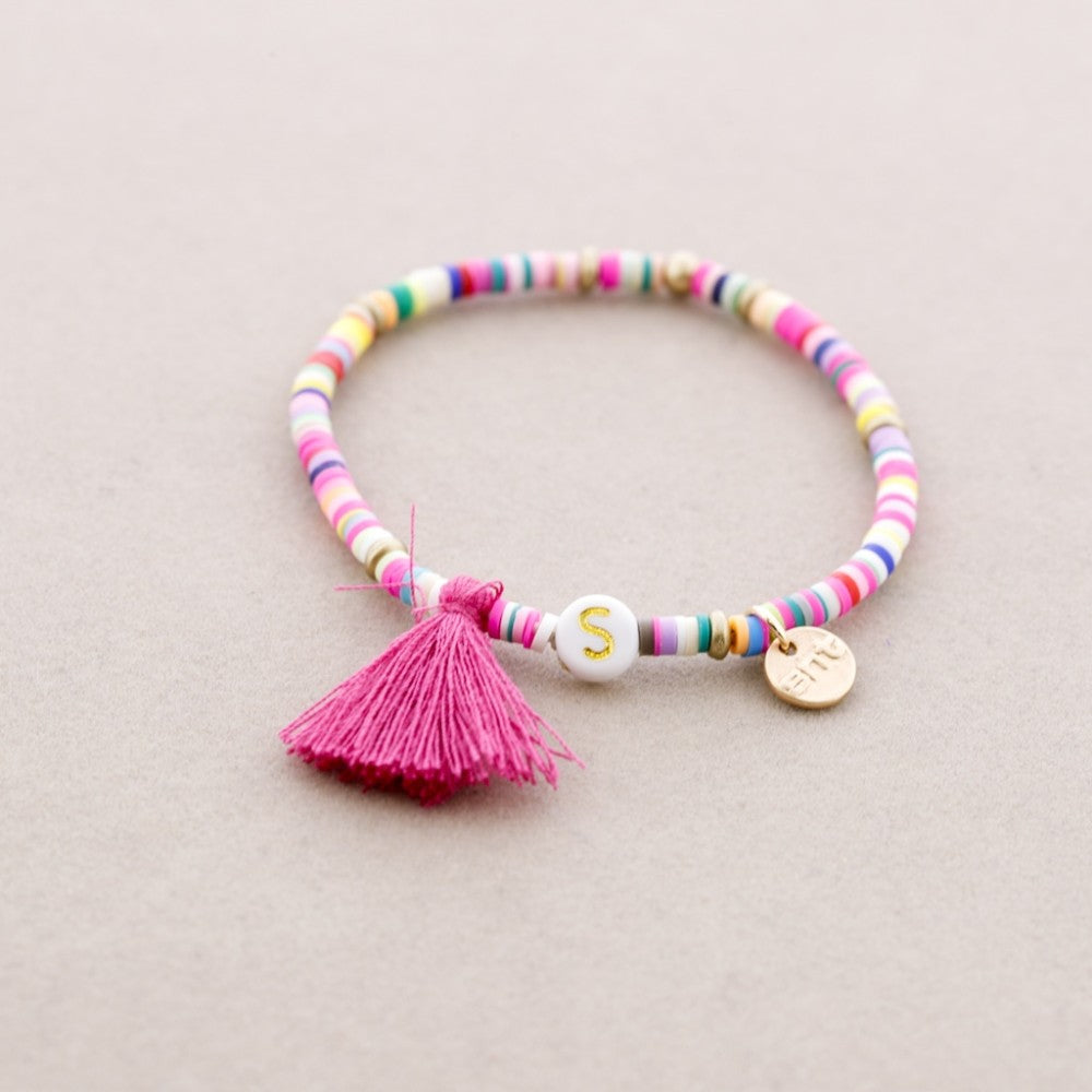 Initial Bead Bracelets