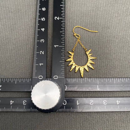 Dangle Sun Earrings