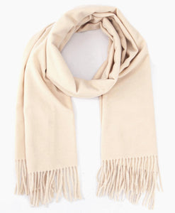 Heavyweight Scarf - Cream