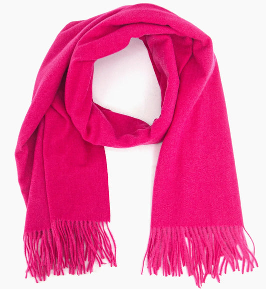 Heavyweight Scarf - Hot Pink