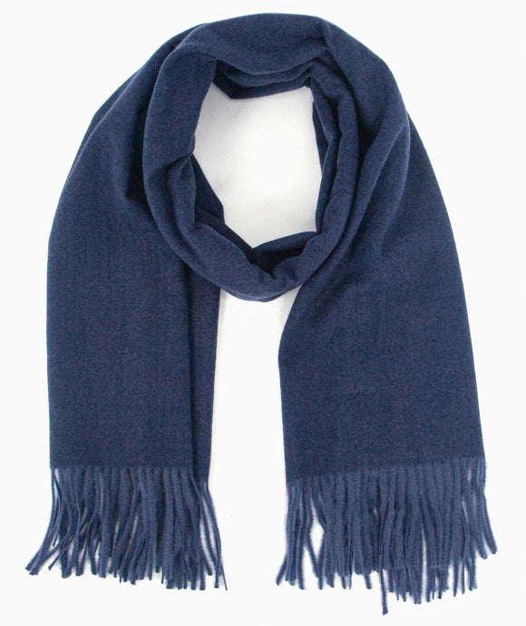 Heavyweight Scarf - Navy Blue