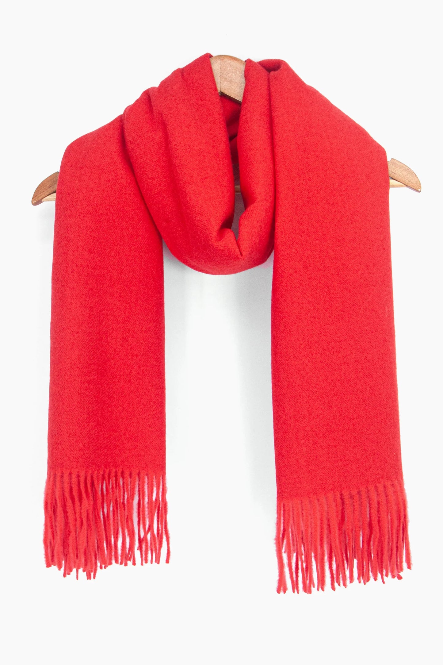 Heavyweight Scarf - Bright Red