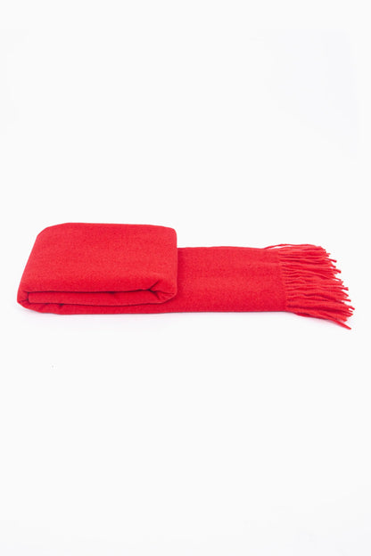 Heavyweight Scarf - Bright Red